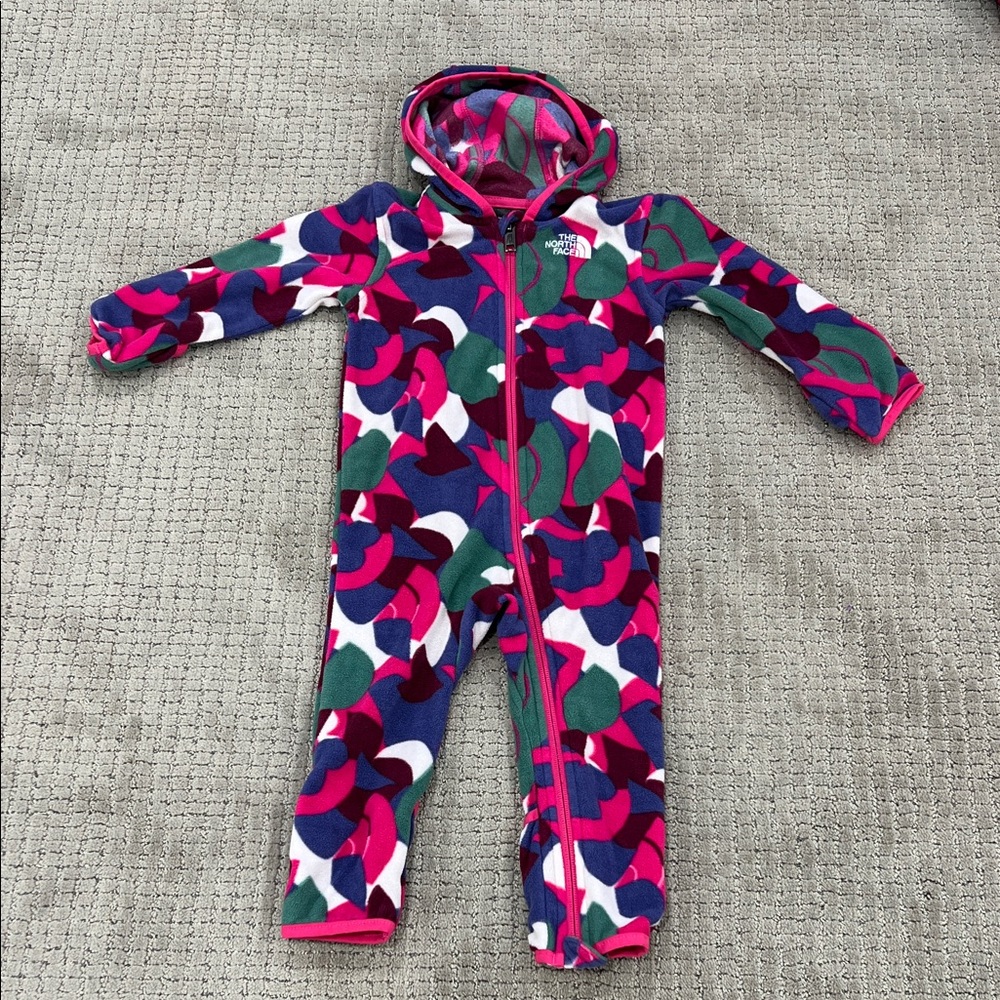 The North Face Colorful Kids One Piece Footie